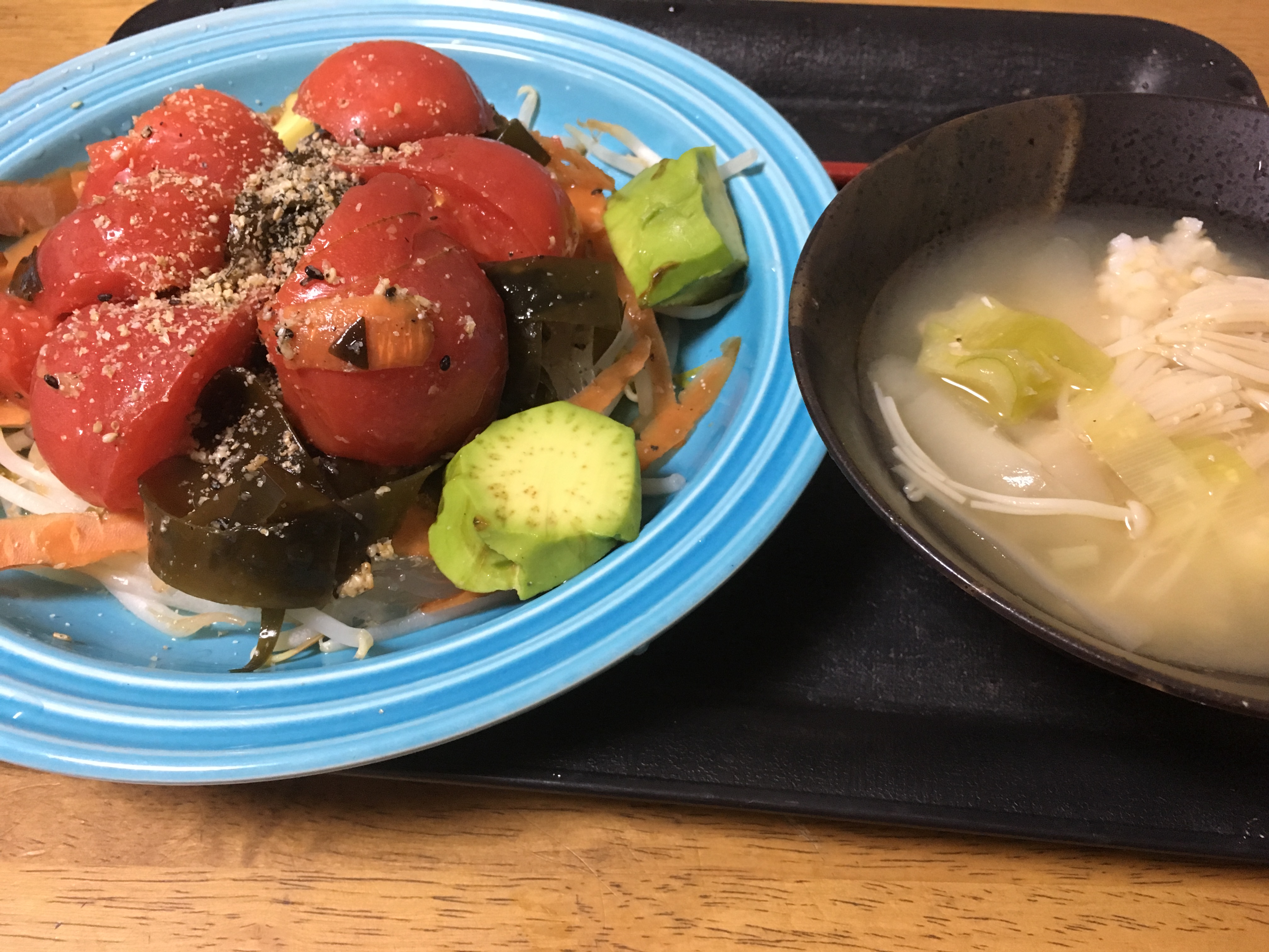 酵素、乳酸菌たっぷりの簡単やさいおかず（回復食3日目）