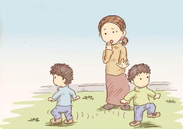 違和感と育てにくさ・双子たち1才から2才