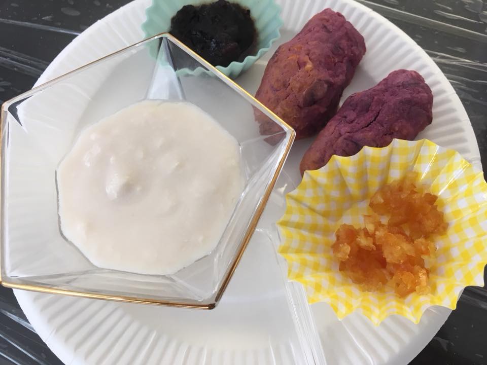 ミネラルジャム入りスイートポテトレシピ