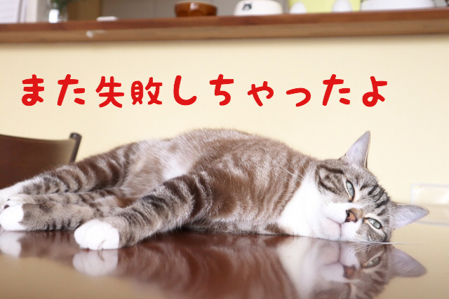 よく失敗するあなたへ