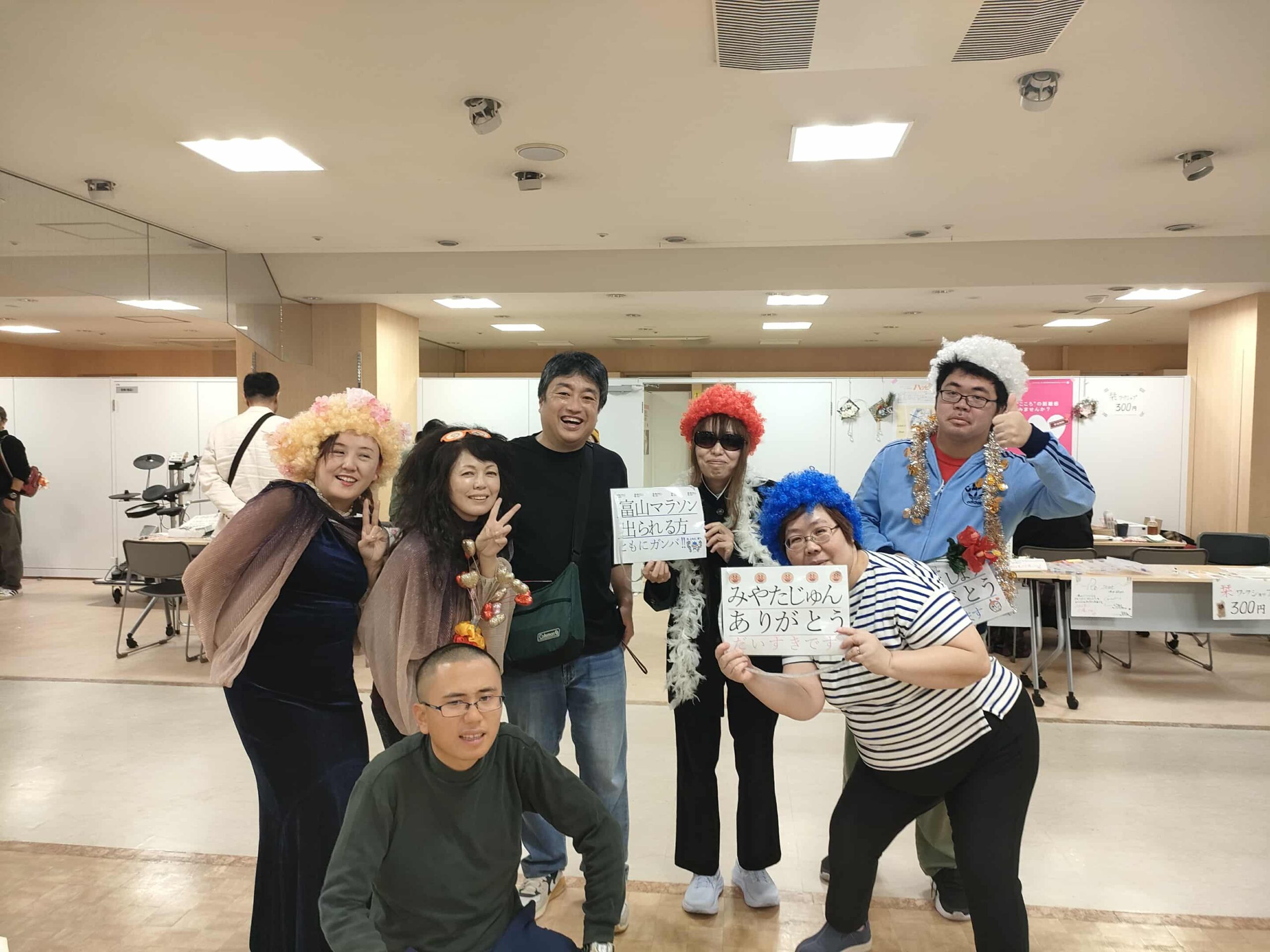 ひとのま15周年イベントにママサンズから歌と踊りで感謝を表現